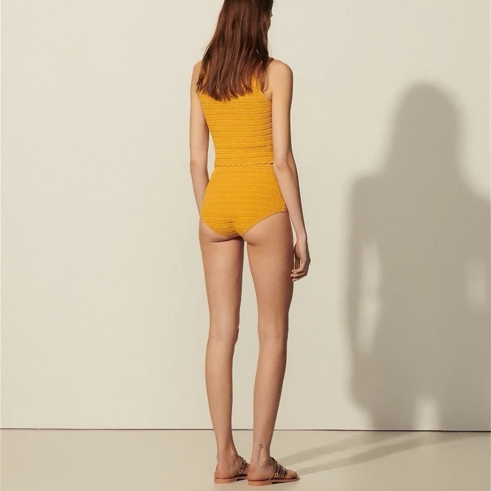 NWOT Sandro Crochet Knit Brief Shorts - Picture 3 of 15